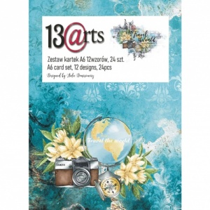 13 Arts A6 Paper Pack - Travel the World