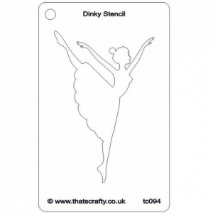 That's Crafty! Dinky Stencil - Dancer - TC094