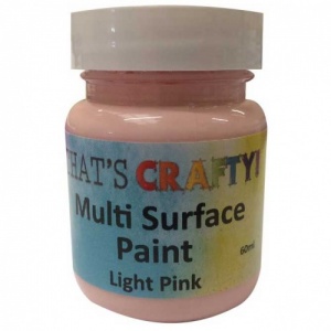 That's Crafty! Multi Surface Paint - Light Pink