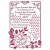 Stamperia Stencil - Romantic Journal - Flower with Frame