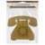 Stamperia Crafty Shapes - Telephone - KLSM24