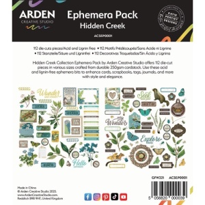 Arden Creative Studio Hidden Creek Ephemera Pack