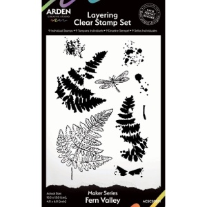 Arden Creative Studio Maker Series Clear Stamp Set - Fern Valley