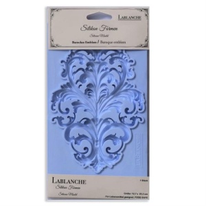 LaBlanche Silicone Mould - Baroque Emblem - LBMF104