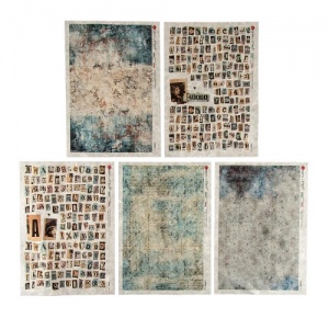 Paper Designs Rice Paper Collection - Grunge