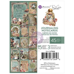 Prima Marketing 3in x 4in Journaling Cards - Return To Wonderland