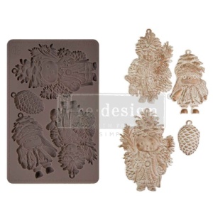 Prima Re-Design Dcor Mould - Pinecone Dolls