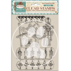 Stamperia Acrylic Stamp Set - The Nutcracker - Ballet and Soldiers - WTK199