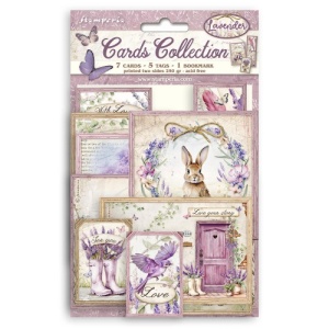 Stamperia Cards Collection - Lavender - SBCARD25