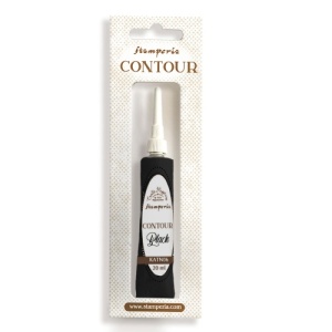 Stamperia Create Happiness Contour Liner - Black - KATN06