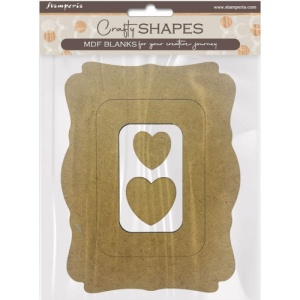 Stamperia Crafty Shapes - Frames and Hearts - KLSM26