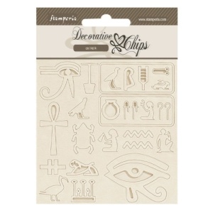 Stamperia Decorative Chips - Fortune - Egypt - SCB218