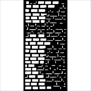 Stamperia Stencil - Art of Travelling - Bricks - KSTDL110