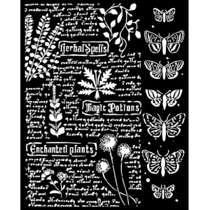 Stamperia Stencil - Fortune - Botanic - KSTD164