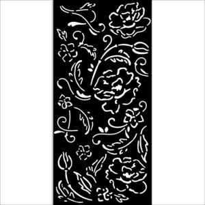 Stamperia Stencil - Old Lace - Flowers - KSTDL105