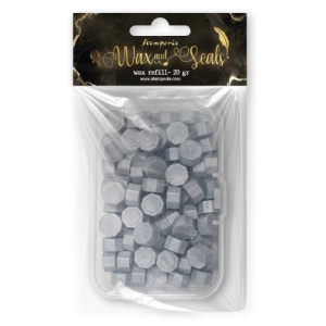 Stamperia Wax and Seals Seals Wax Refill - Light Silver - WAXC01