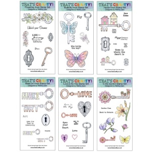 That's Crafty! DL Keys Collection Stamp Sets Bundle