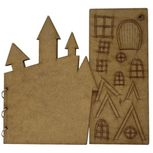 That's Crafty! Surfaces MDF Haunted House Album