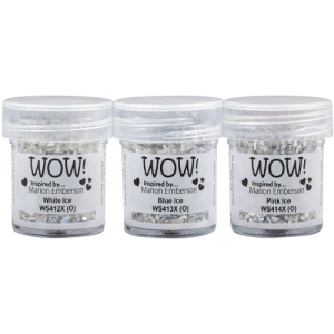 WOW! Embossing Powder - Ice Crystal Trio