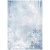 Stamperia A4 Rice Paper - Dewdrops - Snowflakes - DFSA4972