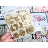 13 Arts Chipboard - Carmen