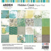 Arden Creative Studio Hidden Creek 8in x 8in Paper Pad