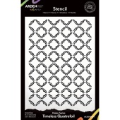 Arden Creative Studio Maker Series Stencil - Timeless Quatrefoil