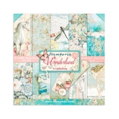 Stamperia Double Sided 12in x 12in Paper Pad - Wonderland - SBBL38