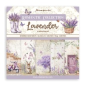 Stamperia Double Sided 12in x 12in Paper Pad - Lavender - SBBL155