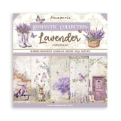 Stamperia Double Sided 8in x 8in Paper Pad - Lavender - SBBS108