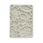 Stamperia A5 Silicone Mould - Forest - Leaves and Acorns - KACMA539