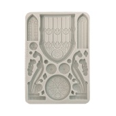 Stamperia A5 Silicone Mould - Master of Magic - Gothic Architecture Elements - KACMA569