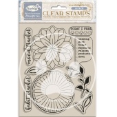 Stamperia Acrylic Stamp Set - Dewdrops - Habit Tracker - WTK205