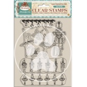 Stamperia Acrylic Stamp Set - The Nutcracker - Ballet and Soldiers - WTK199