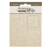 Stamperia Decorative Chips - Dewdrops - Stamps - SCB246