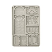 Stamperia A5 Silicone Mould - Fence and Door - KACMA564