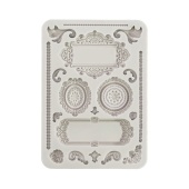 Stamperia A5 Silicone Mould - Frames and Plates - KACMA513