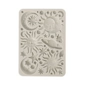 Stamperia A5 Silicone Mould - Sun and Moon - KACMA560