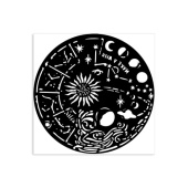 Stamperia Stencil - Cosmos Circle - KSTDS21