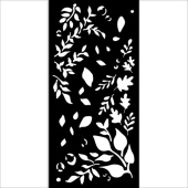 Stamperia Stencil - Dewdrops - Big Leaves - KSTDL108