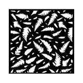 Stamperia Stencil - Forest - Leaves Pattern - KSTDQ117