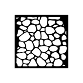 Stamperia Stencil - Hidden Grove - Stone Pattern - KSTDS30