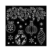 Stamperia Stencil - The Nutcracker - Christmas Balls - KSTDQ106