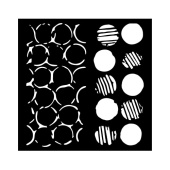 Stamperia Stencil - The Nutcracker - Texture Dots - KSTDQ109