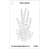 That's Crafty! Dinky Stencil - Lavender - TC166