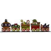 That's Crafty! Surfaces MDF Uprights - Santa's Christmas Express Train Add On Carriages