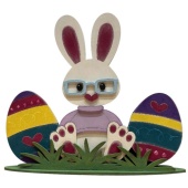 That's Crafty! Surfaces MDF Upright - Easter Bunny