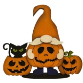 That's Crafty! Surfaces MDF Upright - Pumpkin Gnome