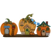 That's Crafty! Surfaces MDF Upright - Pumpkin Village