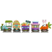 That's Crafty! Surfaces MDF Uprights - Easter Bunny Express Train